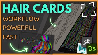 🦜Master RealTime HAIR CARD for Games in Minutes 2023 [upl. by Nico]