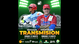 🔴Pomares2023 CHONTALES VS GRANADA JUEGO 2 ⚾️ [upl. by Drarej]