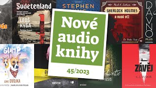 Nové audioknihy mají Dominik Dán Stephen King i Agatha Christie  Nové audioknihy 452023 [upl. by Jonette]