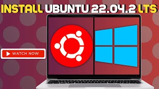 How to Dual Boot Ubuntu 22042 LTS and Windows 10 [upl. by Ruamaj]