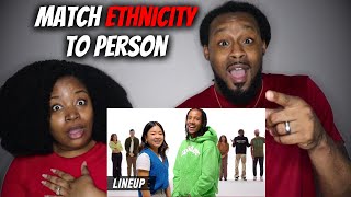 MATCH ETHNICITY TO PERSON  The Demouchets REACT [upl. by Saqaw932]