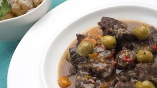 Receta de estofado de carne de cabra  Karlos Arguiñano [upl. by Reehsab582]