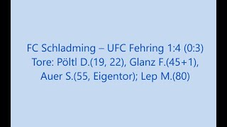 FC Schladming – UFC Fehring 14 03 [upl. by Salangi344]