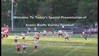 2024 WWVP 09 06 High School Football Brookwood vs Bangor [upl. by Ayahc421]