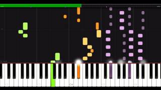 Symphonie No1  Final  Louis Vierne  Synthesia HD 60 fps [upl. by Elime]