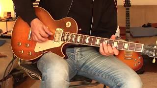 Brunetti Single Man 16 Combo plus 2005 Gibson Les Paul Std Part1 [upl. by Oemac]