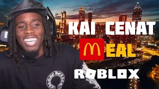 TRYING THE NEW KAI CENAT MEAL IN ROBLOX GONE WRONG [upl. by Way640]