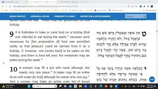 TORAH INDIA • Jewish Holidays Yom Tov • Mishneh Torah Shvitath Yom Tov 113 [upl. by Sanders]