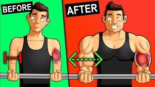 Muscle growth Biceps exercises  Workout for wider Biceps  THE GYM [upl. by Sessilu]