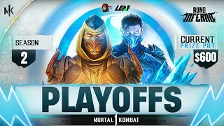 RUN THE INFERNO PLAYOFFS  MORTAL KOMBAT 1  Season 2 [upl. by Niemad680]