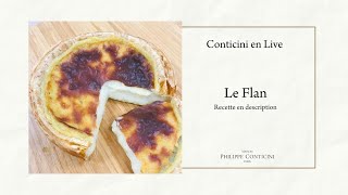 Le Flan  Conticini En Live [upl. by Kcirddehs]