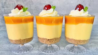 15 Minutes Dessert Recipe with Mango Easy amp Delicious  Mango Delight Homemade [upl. by Trebloc638]