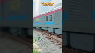 Indian Railways Miniature Model Train Run  Model Train  train video shorts indianrailways train [upl. by Kilar]