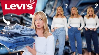 i tried on LEVIs new plus size jeans so you dont have to im lowkey shook [upl. by Mair367]