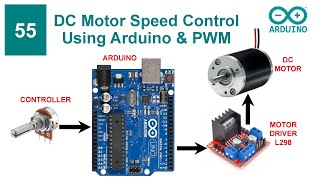 DC Motor Speed Control Using Arduino amp PWM With Code and Circuit  Proteus Simulation [upl. by Edniya]