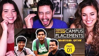 AIB HONEST ENGINEERING CAMPUS PLACEMENTS  Part 1  Reaction [upl. by Male]