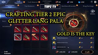 MIR 4  TIER 2 EPIC SECONDARY WEAPON CRAFTING [upl. by Granger738]