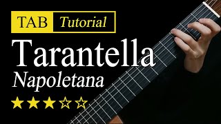 Tarantella Napoletana  Guitar Lesson  TAB [upl. by Downey]