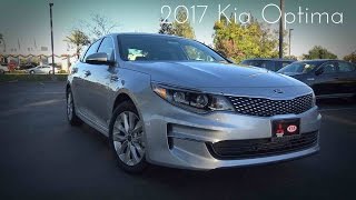 2017 Kia Optima EX 24 L 4Cylinder Road Test amp Review [upl. by Lauzon]