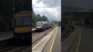 170431 arrives into Gleneagles station trains [upl. by Gustavus]