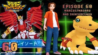 Digimon Adventure PSP  Walkthrough Episode 60  Marcus DamonMasaru Daimon and ShineGreymon [upl. by Atiuqan]