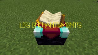 TUTO  COMMENT UTILISER LES TABLES DENCHANTEMENTS SUR MINECRAFT [upl. by Eisiam46]