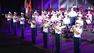 West Point Band and Hellcats  LIVE from Trophy Point  Bugles and Drums and West Point March Medley [upl. by Kavanagh783]