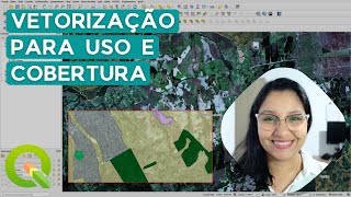 Ferramentas de vetorização para mapa de uso e cobertura no QGIS [upl. by Aggy]