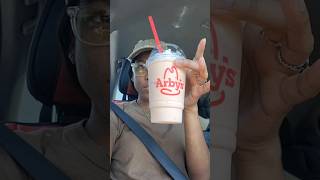 ARBYS quotOrange Cream Shakequot shorts mukbang arbys [upl. by Hiroko]