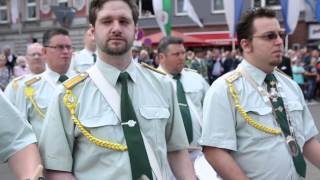 Bilker Schützenparade 2014 [upl. by Peppy]