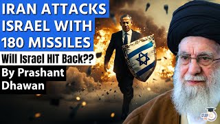 IRAN ATTACKS ISRAEL WITH 180 MISSILES  Will Israel HIT Back Fear of World War 3 [upl. by Hgielanna]