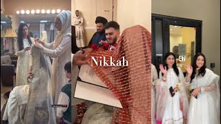 Nikkah Vlog  Fatima amp Murtaza [upl. by Aylmar]