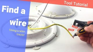 How to Find a Wire  Using a Wire Tracer  Joshs Garage [upl. by Tonye]