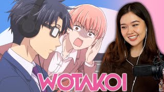 HIROTAKAS INSECURITY  Wotakoi Love is Hard for Otaku Episode 8 REACTION [upl. by Tice867]