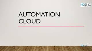 Introduction to Nintex Automation Cloud  learn online  Koenig Solutions [upl. by Bokaj]