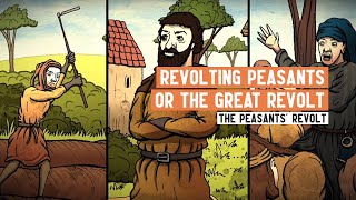 Whats in a name The Peasants Revolt  2 Minute History [upl. by Lleinnad]