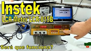 Instek LCR Meter LCR815B [upl. by Llebpmac]