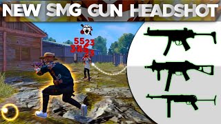 Smg Guns Headshot Trick  Ump Headshot Trick In Free Fire  Free Fire Headshot Trick  2024 [upl. by Acissev76]