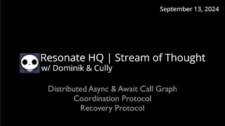 Async Call Graph Coordination Protocol and Recovery Protocol [upl. by Blessington436]