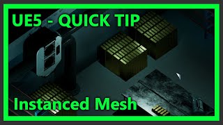 UE5 Tip Render Thousands of Static Meshes for Free Kinda Almost [upl. by Bunker910]