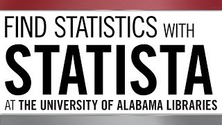 Finding Statistics with STATISTA [upl. by Cicily]