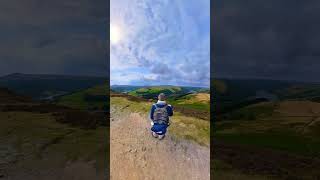 Derwent Edge Peak District Insta360  Solo Hiking [upl. by Avram]