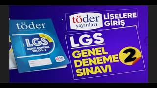 2223 MART 2024 TÖDER LGS 2 DENEME SINAVI YORUMLARI  TÖDER 8 SINIF CEVAP ANAHTARI NE ZAMAN [upl. by Ecinert]