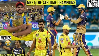 CSK VS KKR IPL FINAL 2021  SHUBHMAN GILL SPIDERCAM  DHONI SPEECH  CSK CELEBRATION 2021 [upl. by Rumit]