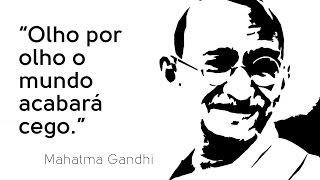 “A violência é a arma dos fracos” Dia Internacional da NãoViolência [upl. by Emiolhs]