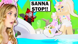 Adopting Cutie In Adopt Me Roblox [upl. by Milan593]