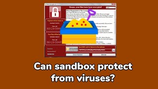 Running 000exe and WannaCry ransomware in a sandbox [upl. by Teressa]