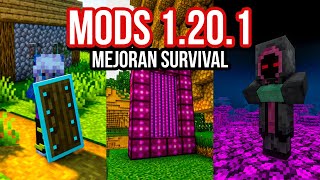 TOP 14 MEJORES MODS de MINECRAFT 1201120 [upl. by Waylon]