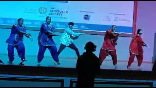 traditional dance form and represent Punjab dance sage university Bhopal vide Ajay contemporary [upl. by Notkcorb]