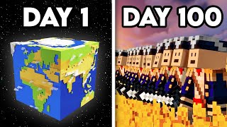 500 Players Colonize Earth in Minecraft [upl. by Zoes]